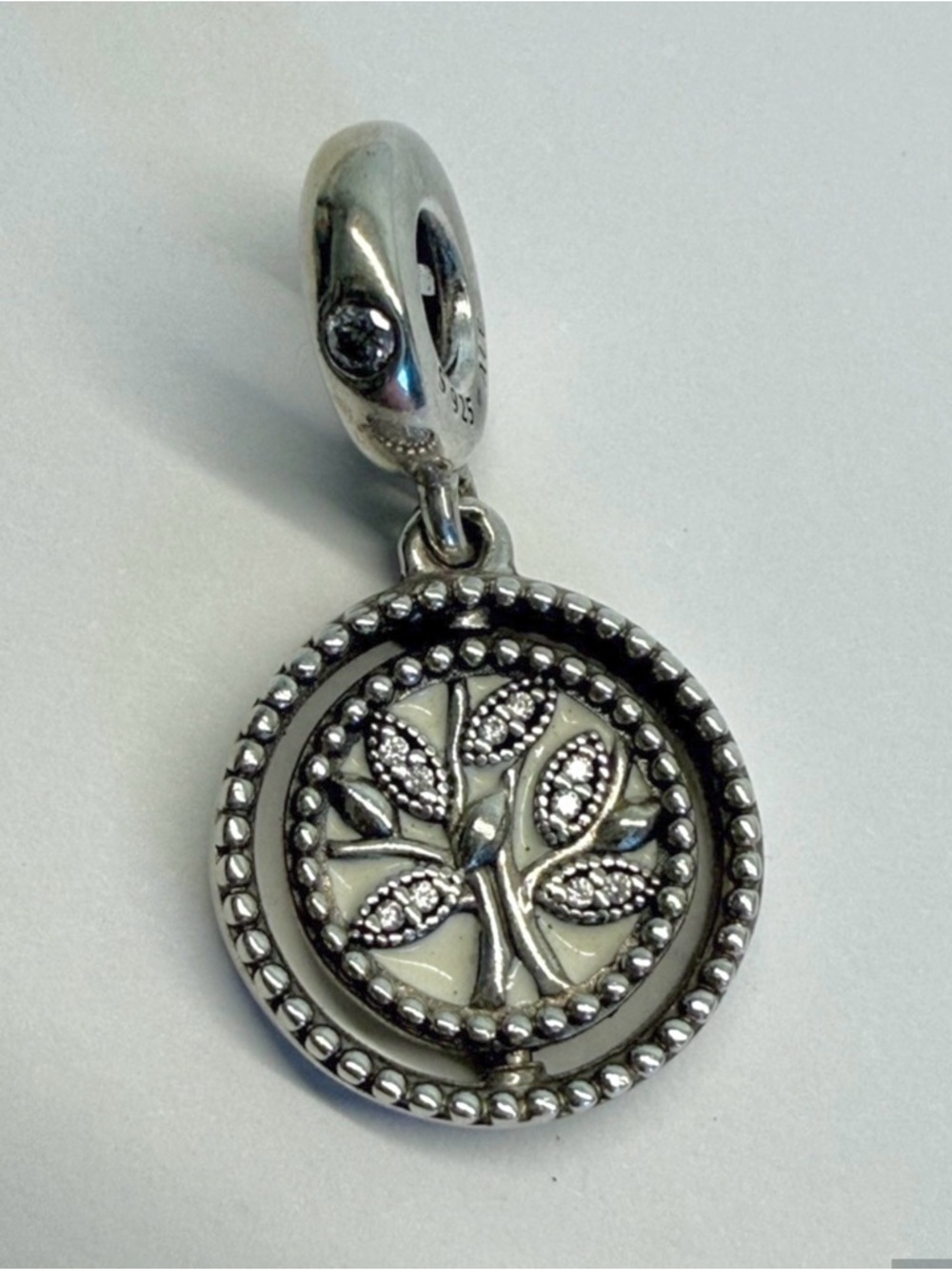 Pandora ALE 925 Family Circle of Love Dangle Charm Sterling Silver